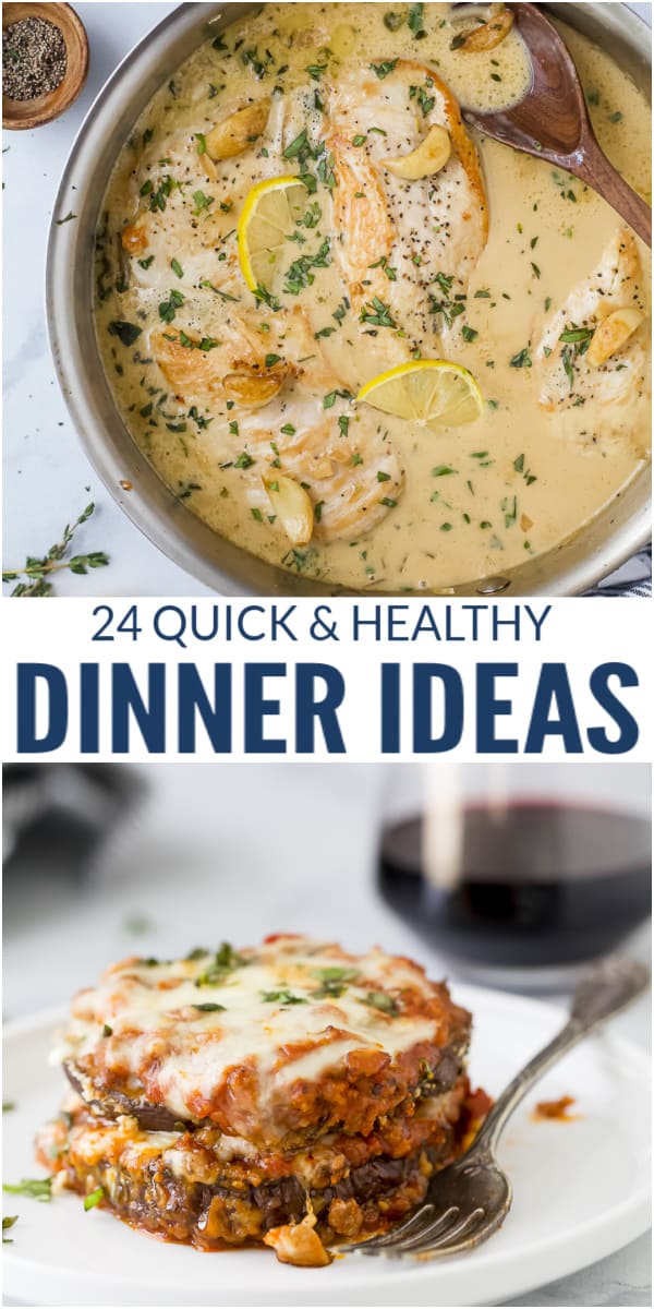 Healthy Dinner Ideas – 24 Easy Recipes | Joyful Healthy Eats