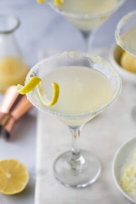 Lemon Drop Martini | Joyful Healthy Eats