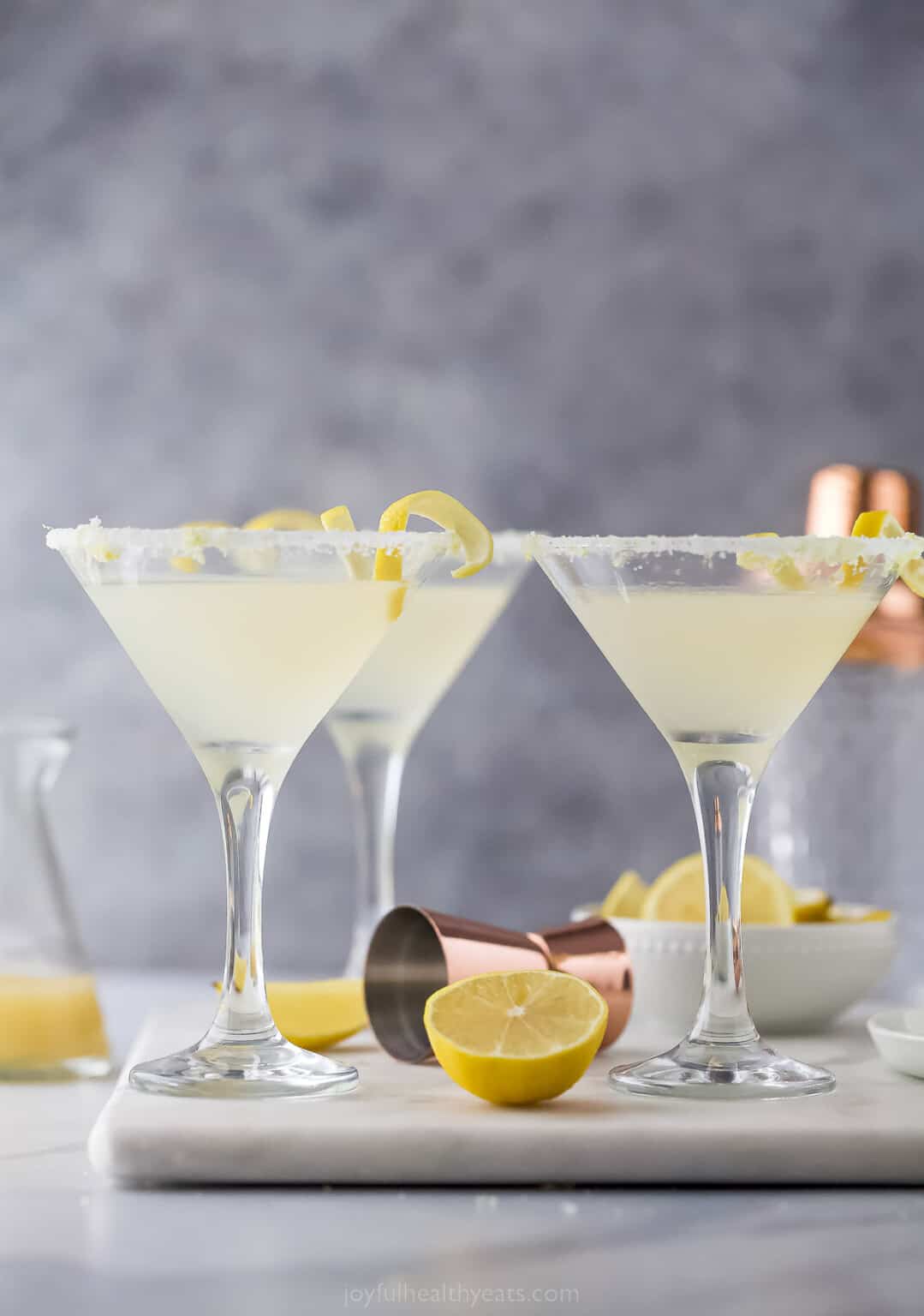 Lemon Drop Martini | Joyful Healthy Eats