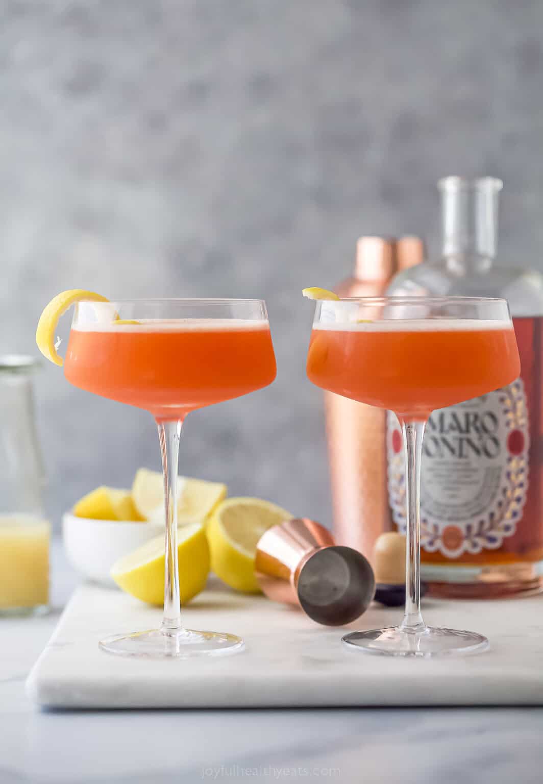 Paper Plane Cocktail | Joyful Heathy Eats