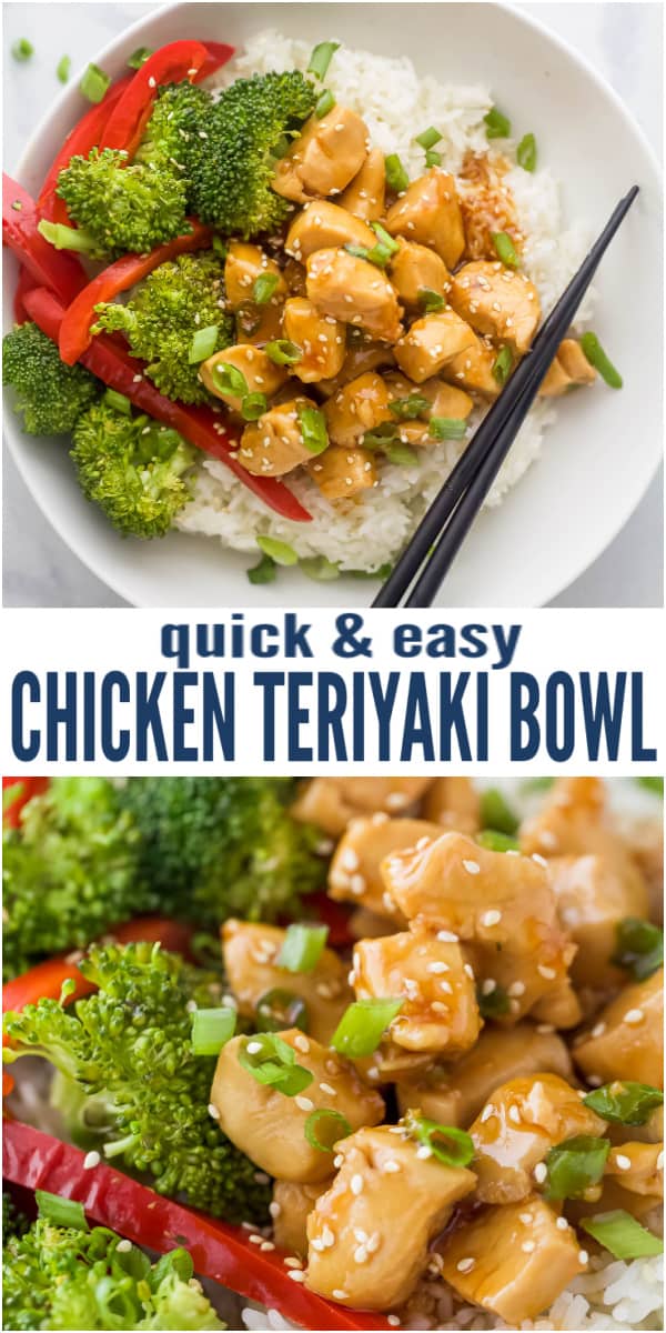 Teriyaki Chicken Bowls | Joyful Healthy Eats
