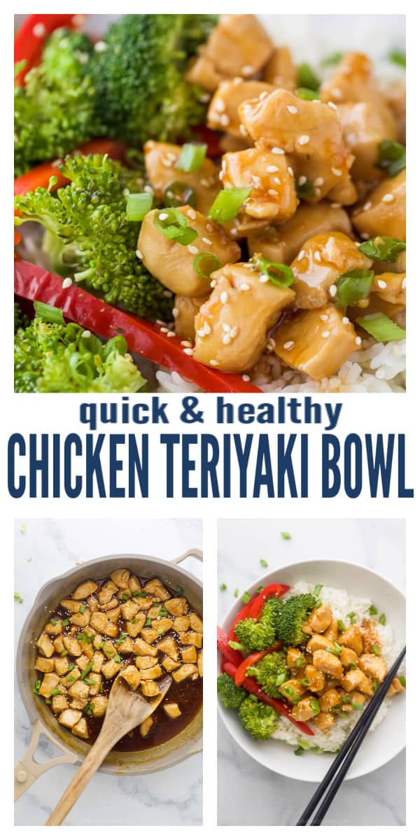 Teriyaki Chicken Bowls | Joyful Healthy Eats