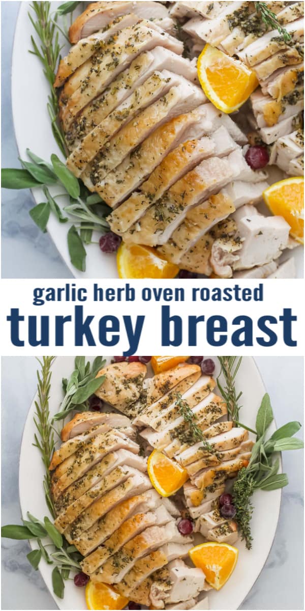 Roasted Turkey Breast with Garlic and Herbs - Story Telling Co