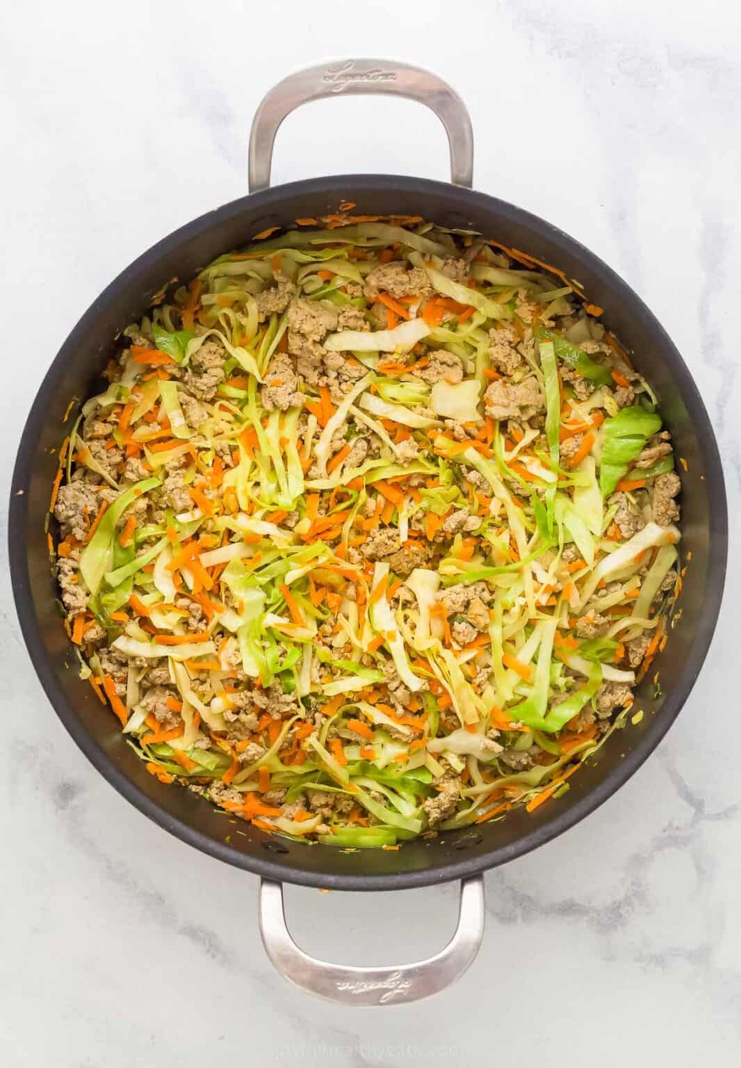 20 Minute Egg Roll In A Bowl Joyful Healthy Eats   Quick 20 Minute Egg Roll In A Bowl Web 5 1066x1536 