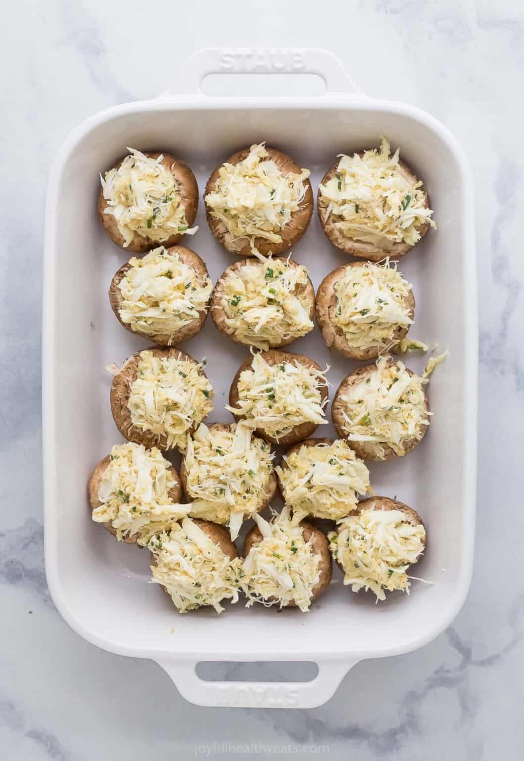 Quick Crab Stuffed Mushrooms Joyful Healthy Eats   Quick Crab Stuffed Mushrooms Web 5 1059x1536 