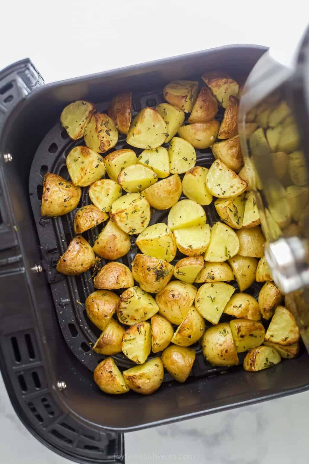 Air Fryer Roasted Potatoes | Joyful Healthy Eats