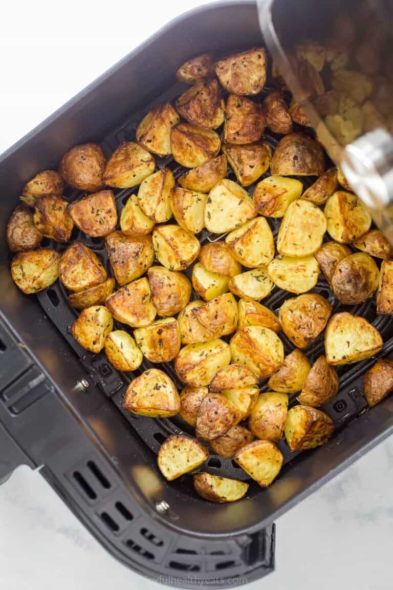 Air Fryer Roasted Potatoes | Joyful Healthy Eats