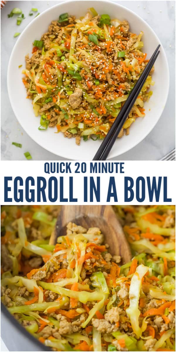 20 Minute Egg Roll in a Bowl - Story Telling Co