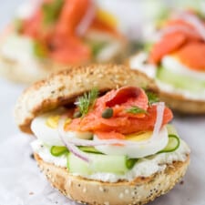 Smoked Salmon Bagels  Don't Go Bacon My Heart