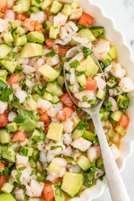 Ceviche de Camaron Recipe | Joyful Healthy Eats