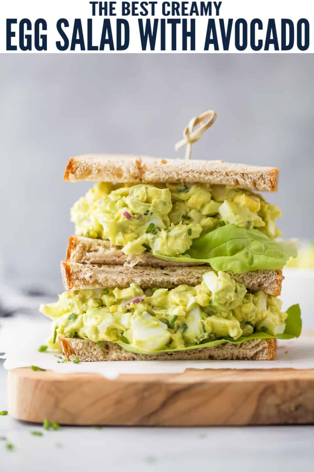 Easy Avocado Egg Salad Recipe - Story Telling Co