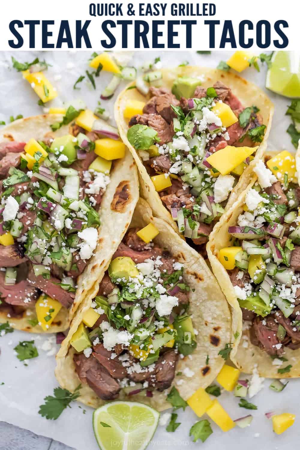 Street Tacos Recipe | Joyful Healthy Eats