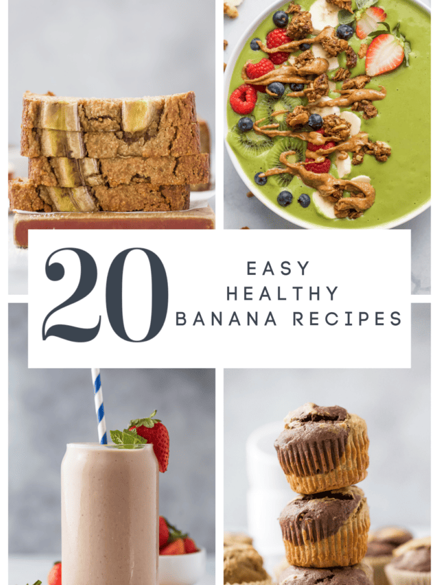 Healthy Banana Recipes - Joyful Healthy Eats