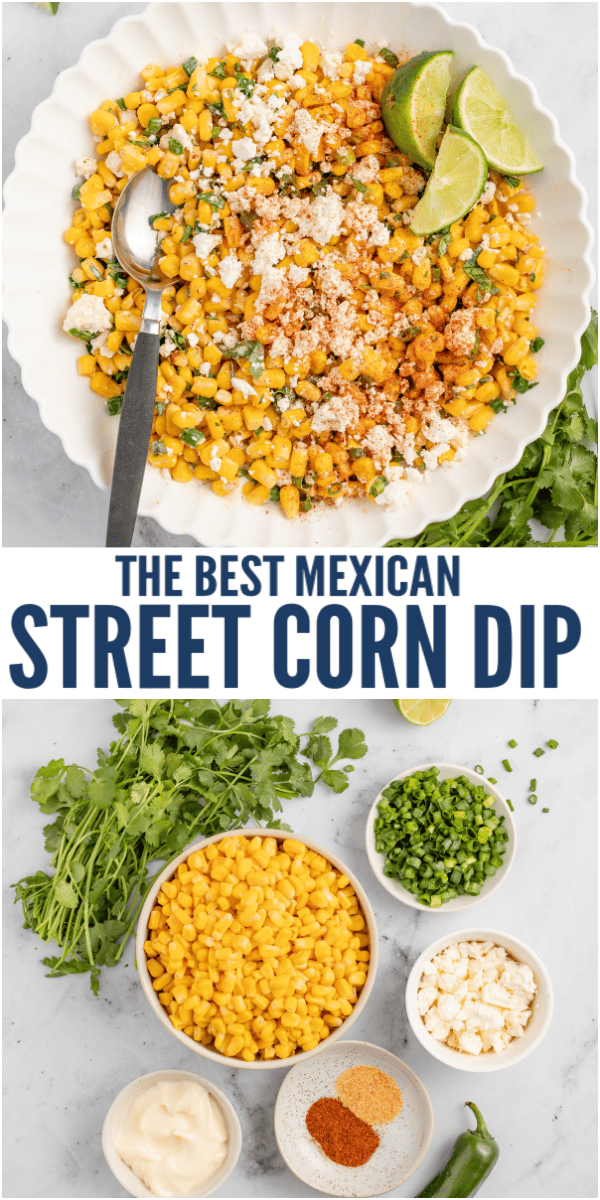 Mexican Street Corn Dip Recipe | Joyful Healthy Eats