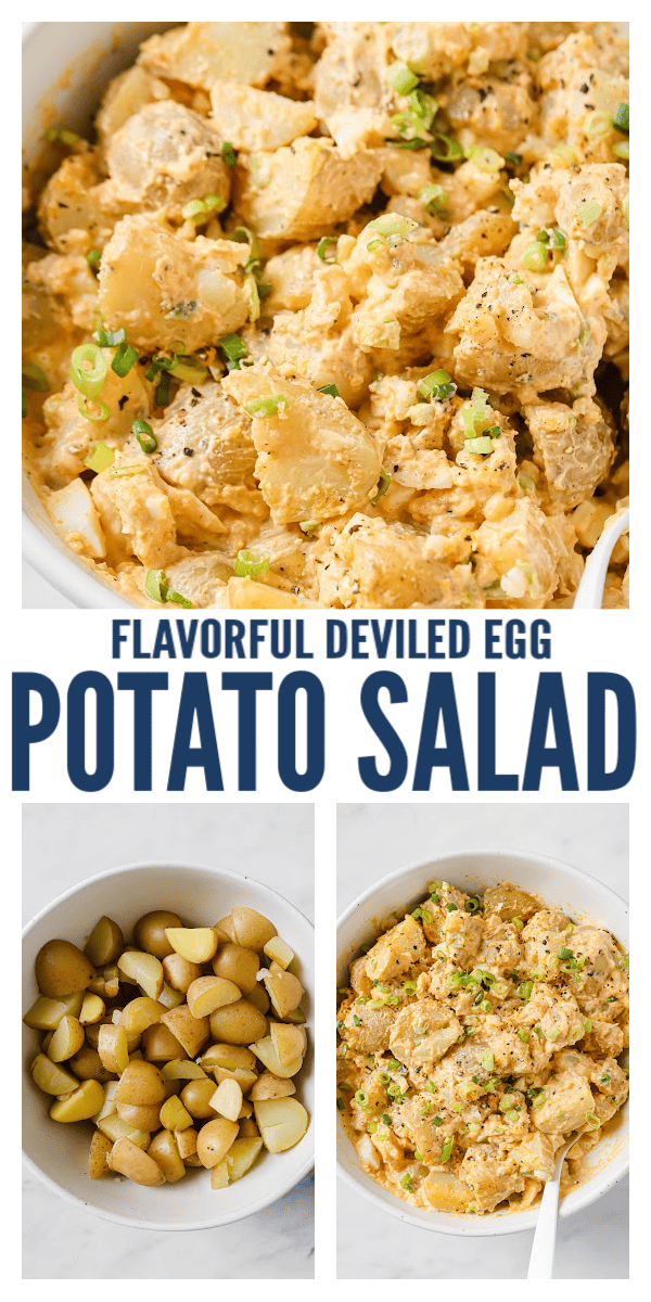 Deviled Egg Potato Salad Recipe | Joyful Healthy Eats