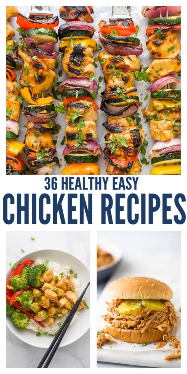 36 Healthy Chicken Recipes | Joyful Healthy Eats