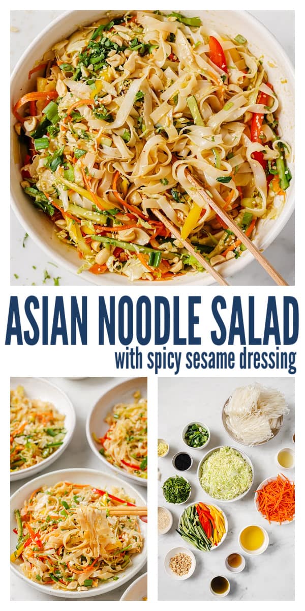 Asian Noodle Salad Recipe | Joyful Healthy Eats