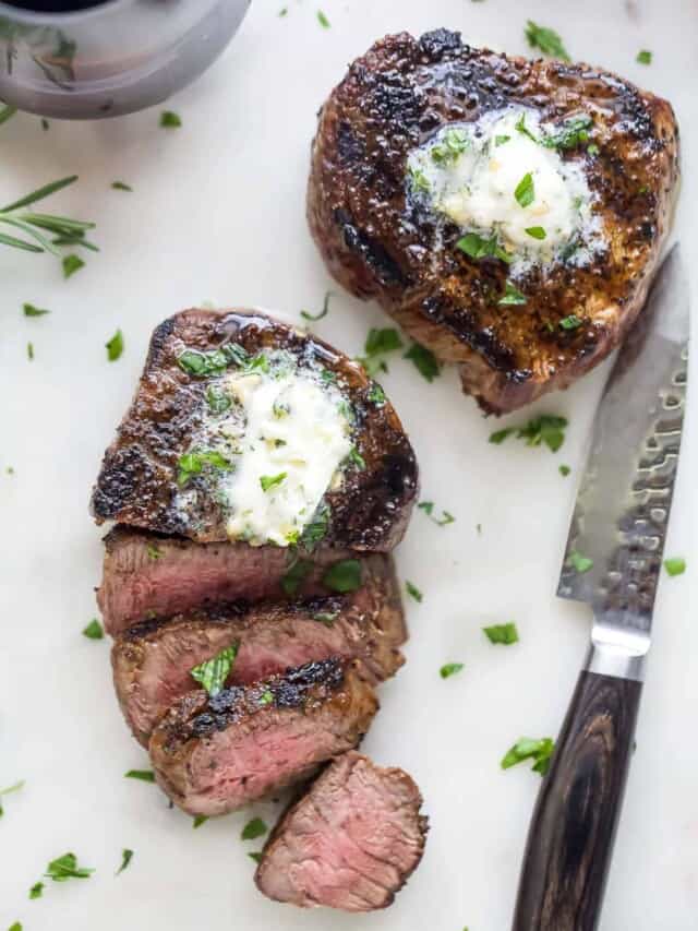 Grilled Filet Mignon - Joyful Healthy Eats