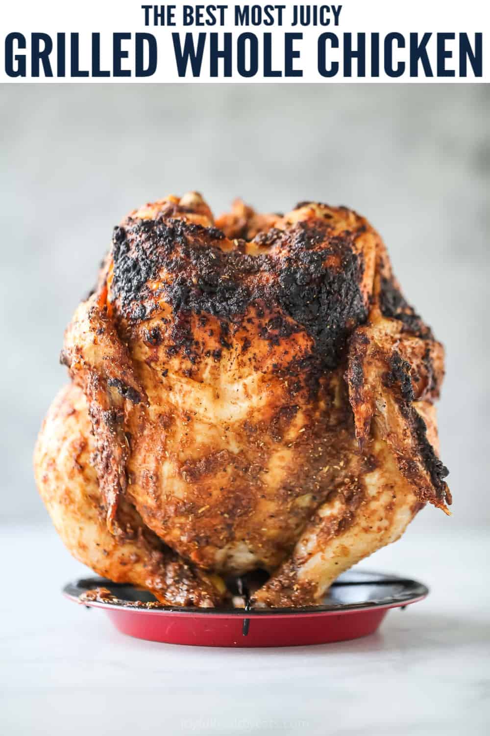 Grilled Whole Chicken Recipe | Joyful Healthy Eats