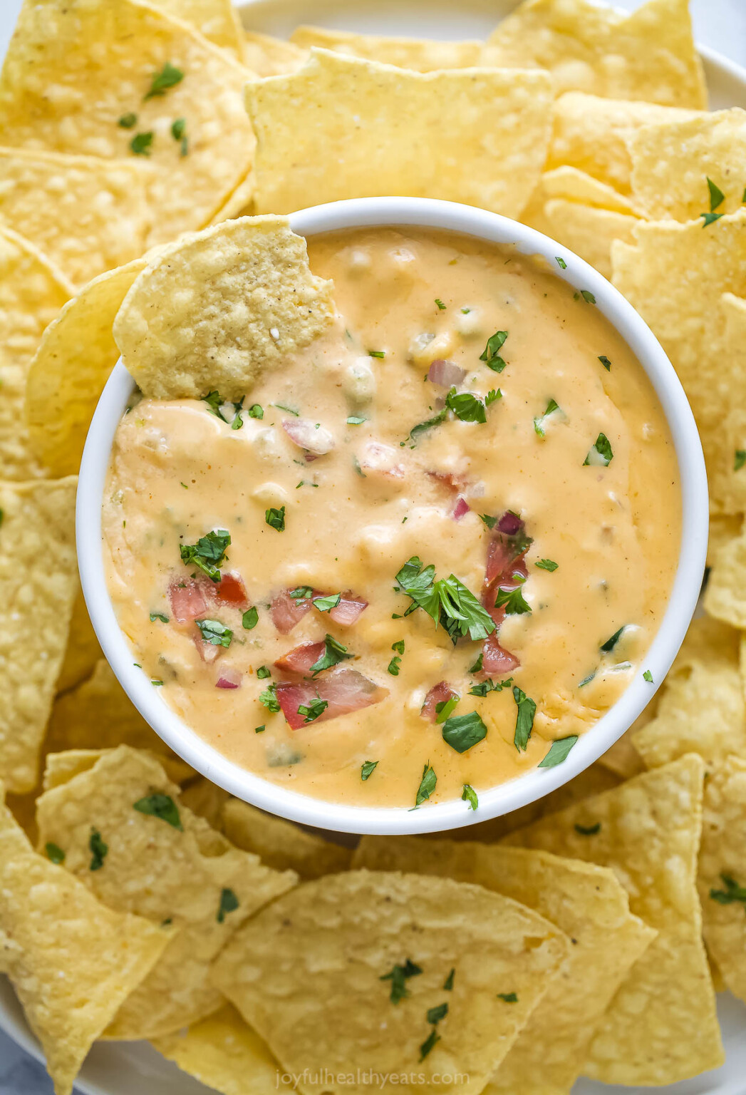 Chile Con Queso Recipe | Joyful Healthy Eats