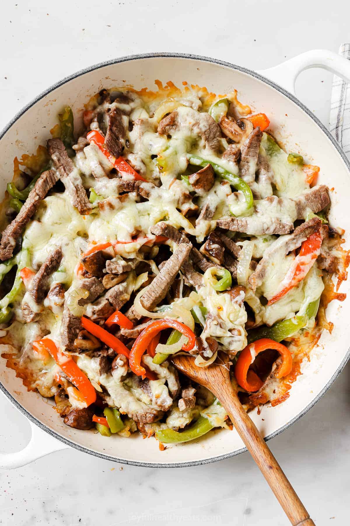 30-Minute Ground Beef and Mushroom Skillet - The Roasted Root