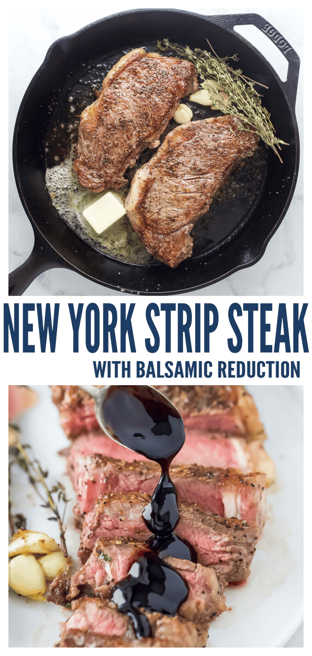 New York Strip Steak Recipe | Joyful Healthy Eats