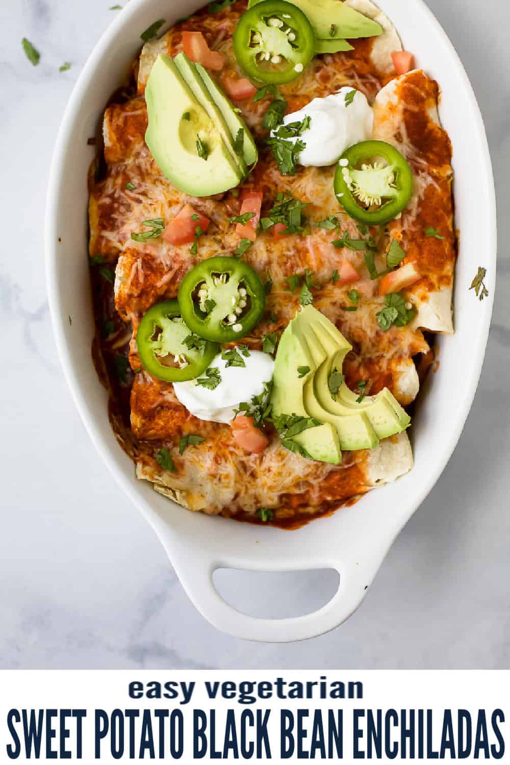 Sweet Potato and Black Bean Enchiladas Recipe