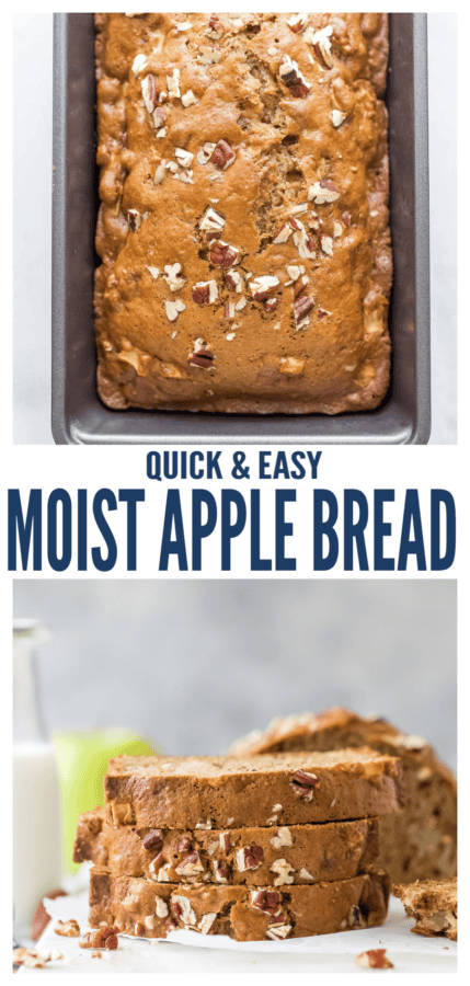 pinterest image for Apple Bread