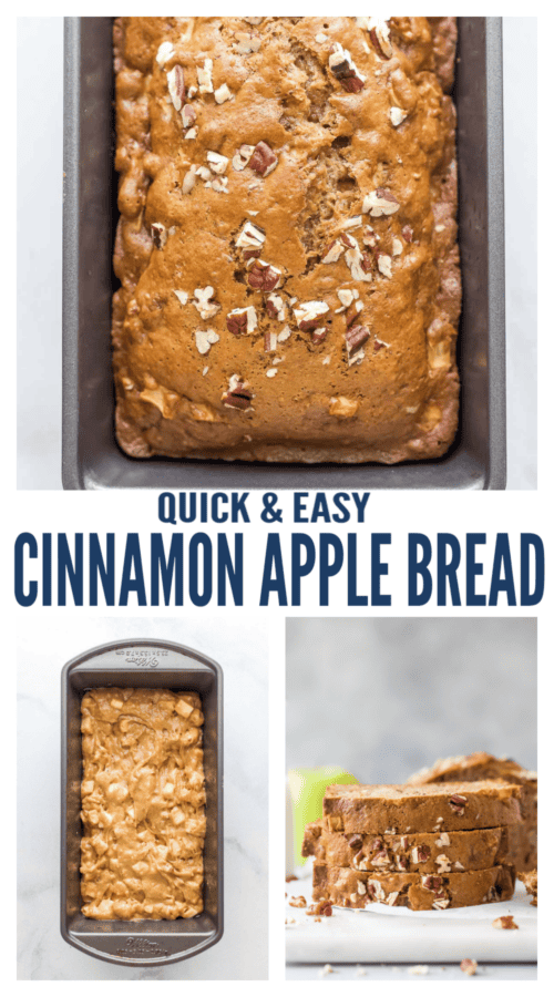 pinterest image for Apple Bread