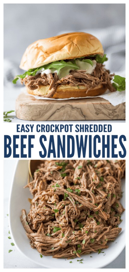 Crockpot shredded beef sandwich images on pinterest