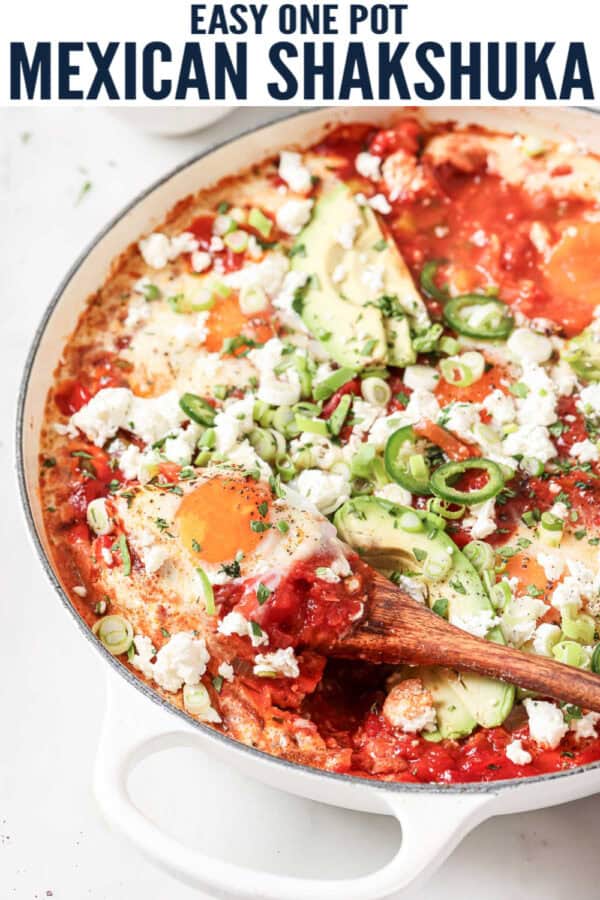 pinterest image for Mexican Shakshuka