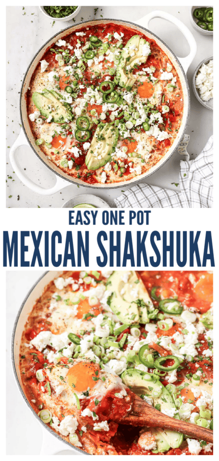 pinterest image for Mexican Shakshuka