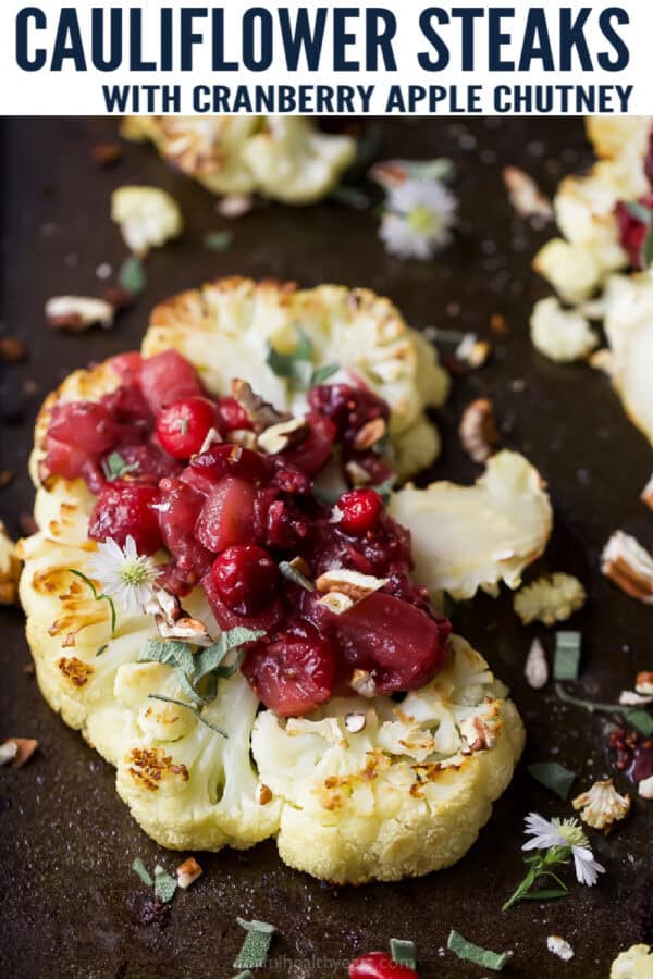 Pinterest figure for fried cauliflower steak