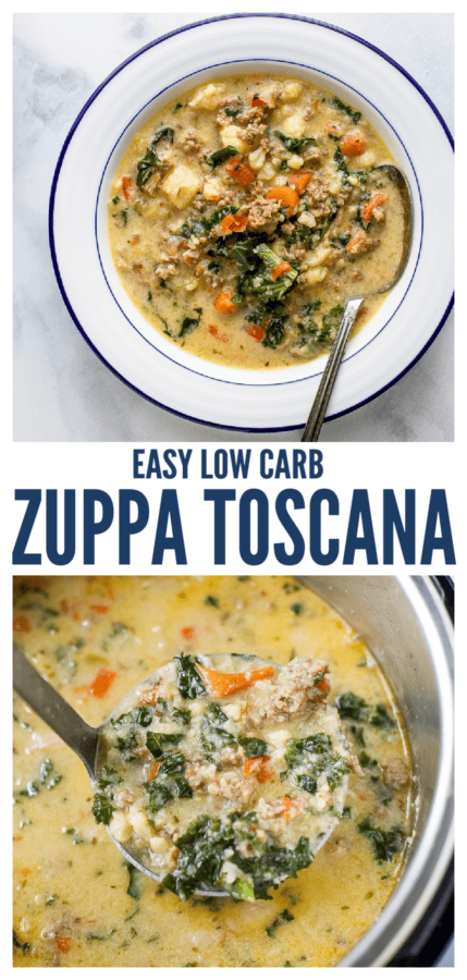 Pinterest image for Zuppa Toscana