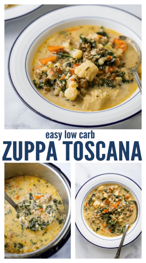 Pinterest image for Zuppa Toscana